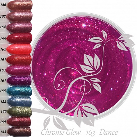 Chrome Glow Gel 163 - Dance